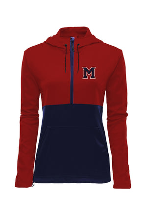 Women's Hooded Quantum Half-Zip