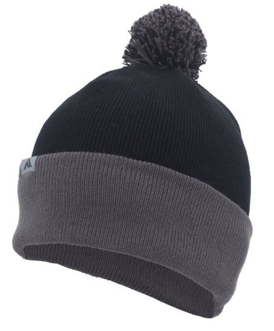 Pom-Pom Cuff Beanie