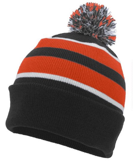 Pom-Pom Cuff Beanie