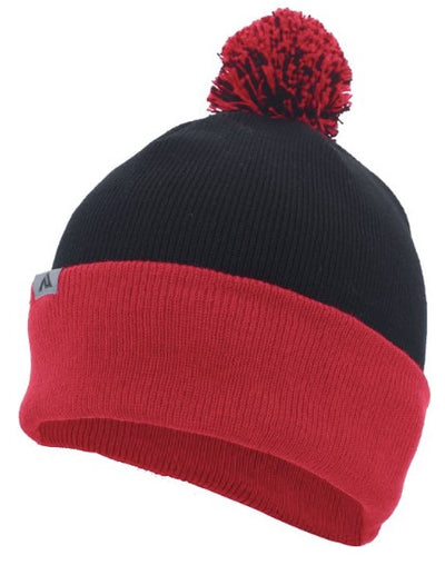 Pom-Pom Cuff Beanie