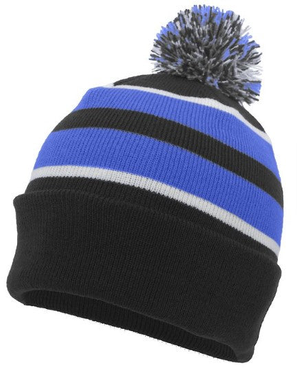 Pom-Pom Cuff Beanie