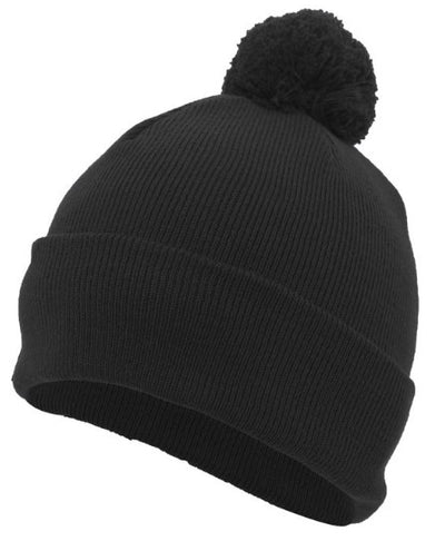 Pom-Pom Cuff Beanie