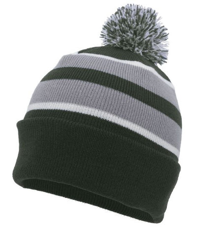 Pom-Pom Cuff Beanie