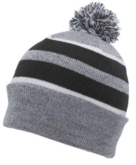 Pom-Pom Cuff Beanie