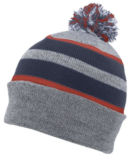 Pom-Pom Cuff Beanie