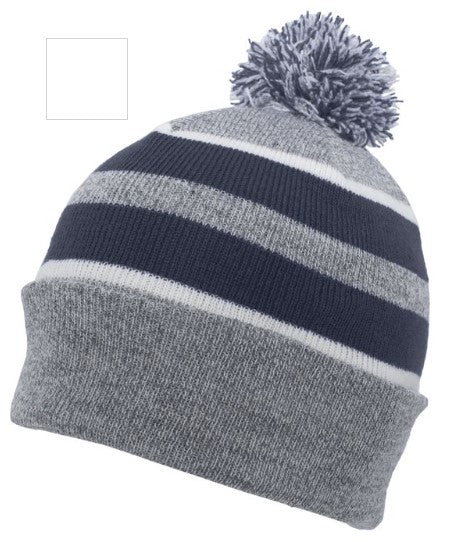 Pom-Pom Cuff Beanie