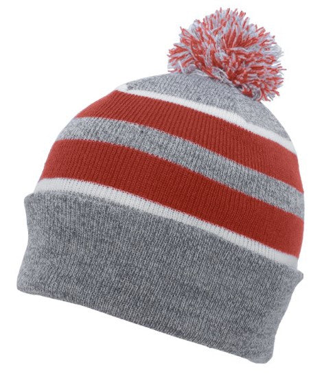 Pom-Pom Cuff Beanie