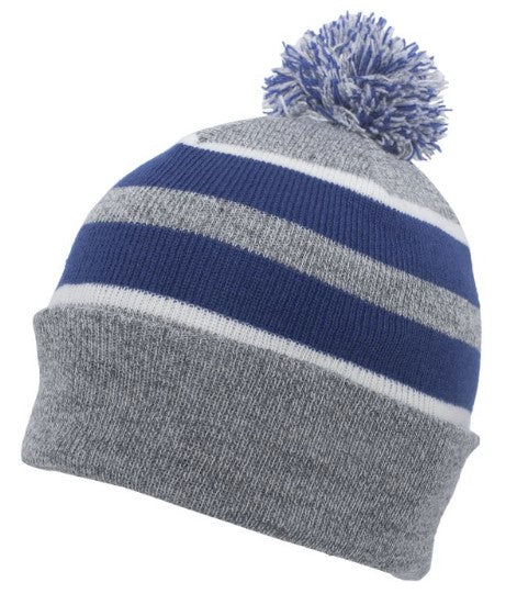 Pom-Pom Cuff Beanie