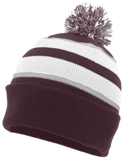 Pom-Pom Cuff Beanie