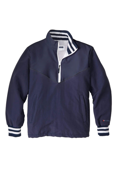 Men's Mission Half-Zip Windbreaker Pullover Navy / Small