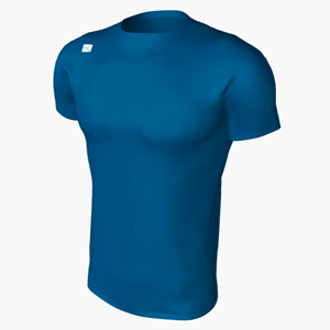 Boathouse Custom Men's Short-Sleeve Backstretch Compression Top Blank / Solid