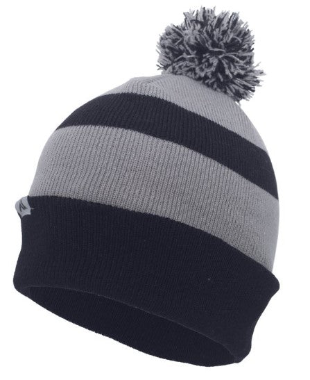 Pom-Pom Cuff Beanie