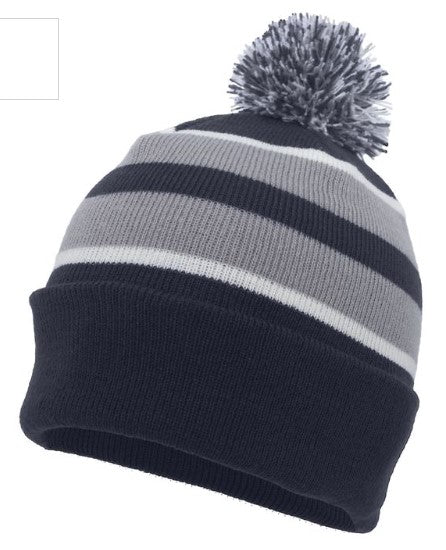 Pom-Pom Cuff Beanie