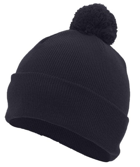 Pom-Pom Cuff Beanie