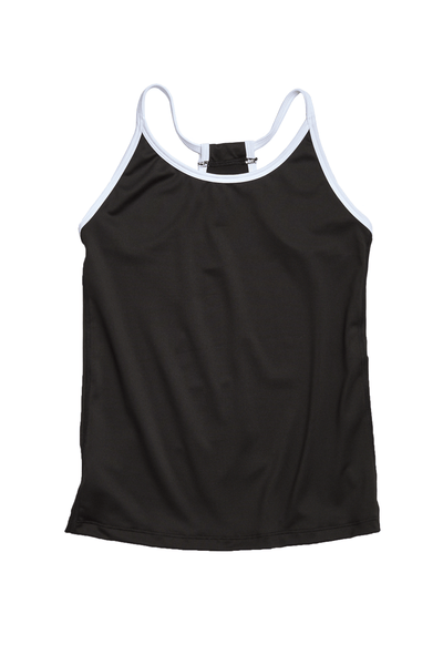 Boathouse Custom Solid Spaghetti Strap Racer Tank