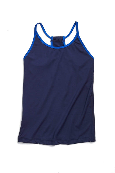 Boathouse Custom Solid Spaghetti Strap Racer Tank