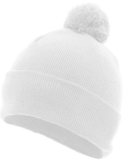 Pom-Pom Cuff Beanie