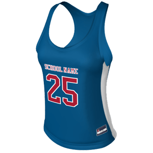 Boathouse Custom Women's Racer Back Reversible Jersey Names/Numbers / Braid 100