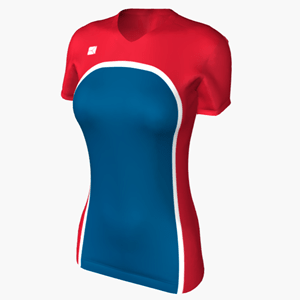 Boathouse Custom Women's Short-Sleeve Backstretch Compression Top Blank / 405