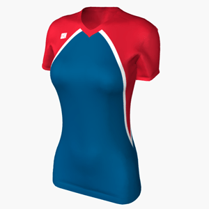 Boathouse Custom Women's Short-Sleeve Backstretch Compression Top Blank / 406