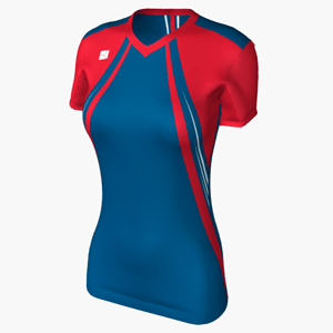 Boathouse Custom Women's Short-Sleeve Backstretch Compression Top Blank / 409